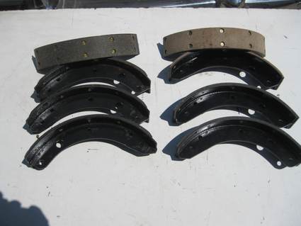 1936-48 CHEVROLET AMERICAN  OLD STOCK BRAKE SHOES