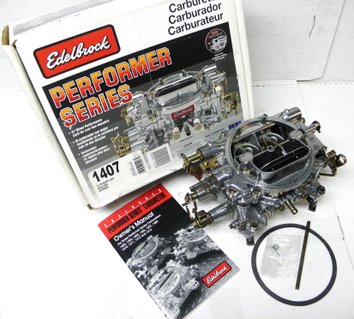 Edelbrock 4 BBL Carb 750 CFM #1407 BB Chevelle