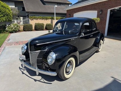1940 Ford Deluxe All Steel, Original Restoration
