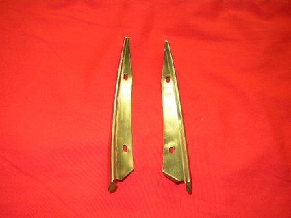 1968-72 Pontiac GTO upper front fender mouldings