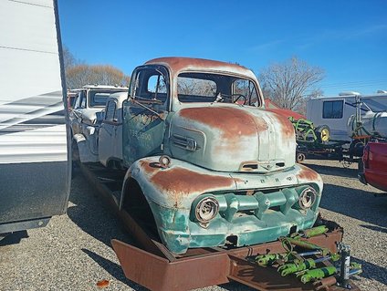 1951-1952 Ford F-Series COE Cab - Patina Project