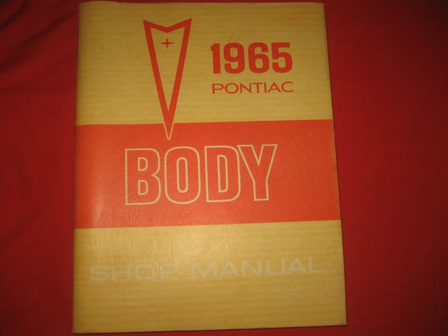 1965 Pontiac, Tempest and GTO Body Shop Manual