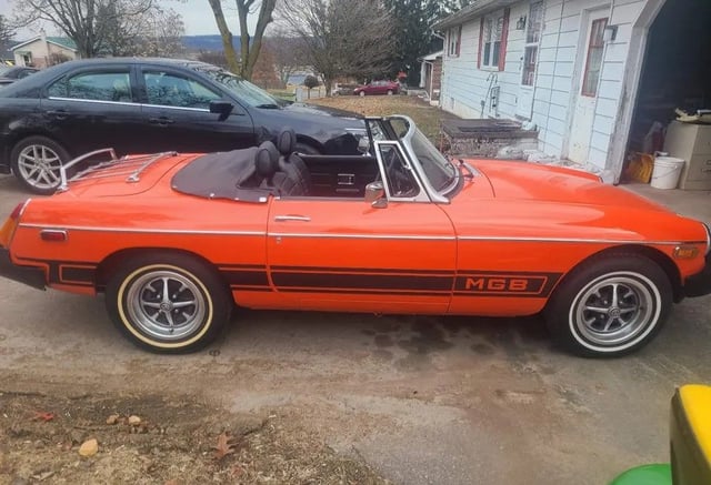1980 MG MGB - Convertible - Auction Ends 4/7