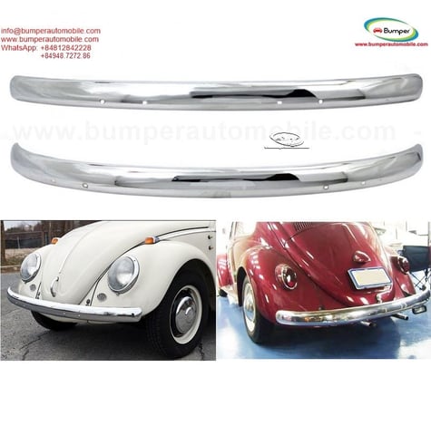 Bumpers VW Beetle blade style (1955-1972) by stain