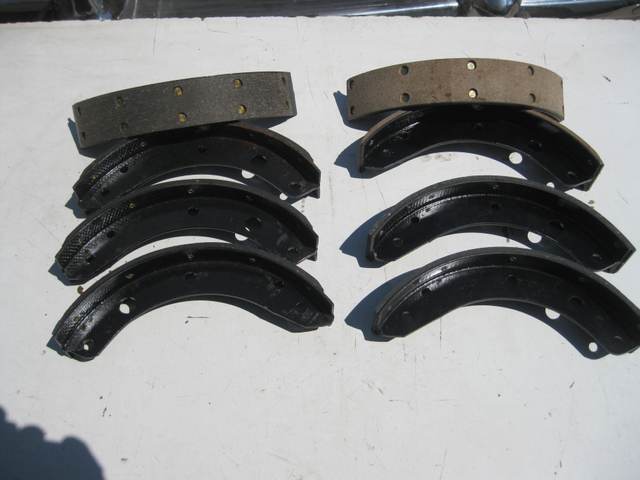 1936-48 CHEVROLET AMERICAN  OLD STOCK BRAKE SHOES