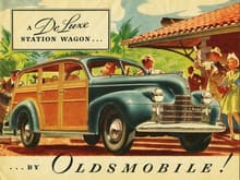 1940 Oldsmobile Station Wagon Advertisment