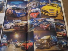Then I was able to get down to the Ace Cafe in Jan for a charity meet which was covered in Fast Ford and the Cossie got a few pics printed in the mag