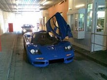 Another chap I know(flemke on pistonheads) at Macdonalds in his £20m mclaren.