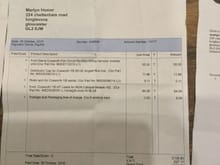 Invoice from MSD