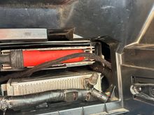 Glove box lid off