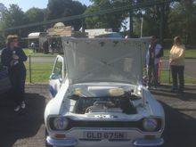 This Mk1 Escort RS 2000 with a N/A Cosworth engine won best car of the show.