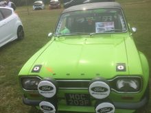 Bubble arched Mk1 escort rally rep.