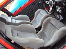 Finished interior