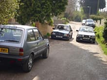 3 old fords