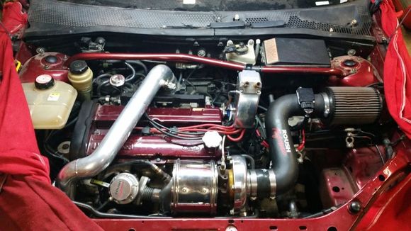 The heat shield fit easily; that oil catch can did not! I'm gonna have to make something to fit, or buy (ugh!) one that solves this dilemma in a more efficient manner!