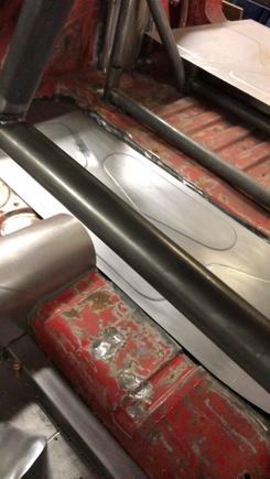 The red stuff will all be sorted in the body shop