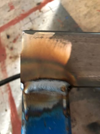 Paul V and a few others have offered tips on welding, generally this was "add more heat"