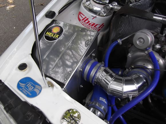 Group A air box, T38 with billet compressor.