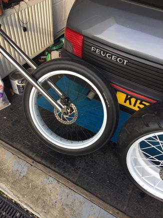 Front brake all done too