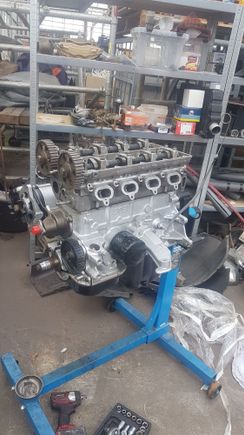 Test fitting on the 205