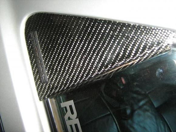 Carbon sail panels