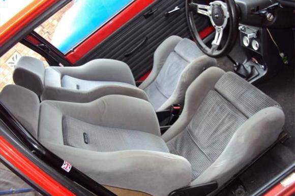 Finished interior
