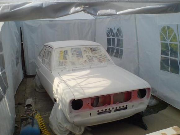 in primer ready to paint