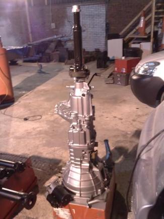 gearbox and prop painted