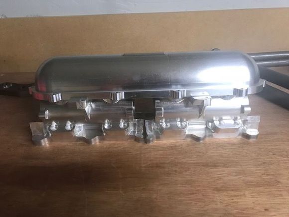 I have posted this pic of the MK big bore roller barrel inlet elsewhere but this is what I plan to add to my car, it is billet and the idea is to get much better throttle response and control.