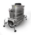 APOGEE Premium folding aluminum trailer 6x 12  for sale $3,999 