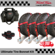 Trader Tim's Tire Bonnet Kit - 9 Piece 1.5" Adjustable
