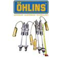 4 Ohlins LMJ Dbl Adj Racing Shocks, Remote Reservoir/fil kit  for sale $1,495 