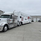 Race trailer and truck
