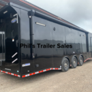 34  RACE TRAILER ELECTRIC AWNING LOADED RACE TRAILER  