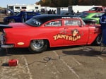 1955 Chevy Belair Drag Car with Enclosed Trailer