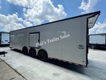32' RACE TRAILER BATHROOM PACKAGE CAR HAULER ENCLOSED   for sale $32,999 