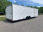 8.5x28 DELUXE ENCLOSED TRAILER 10K GVW  for sale $10,997 
