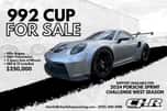 Porsche 992 GT3 Cup - Ready to Race - PRICE DROP  for sale $225,000 