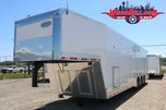 40' Gooseneck Race Trailer @ Wacobill.com  for sale $49,995 