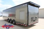 32' Wells Cargo MotorTrac Race Trailer @ Wacobill.com 