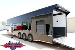 40' Blackout Bathroom Race Trailer @ Wacobill.com 