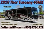 2018 Thor Tuscany 45MX Full Wall/3 SlideOut Diesel Motorhome 