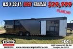 Preorder Now – 8.5 x 32 Race Car Trailer | Loaded  for sale $29,999 