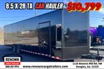 8.5x28 TA Polycore Enclosed Race Trailer w/ Escape Door 