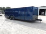 2023 Covered Wagon Trailers Gold Series 8.5x24 Blue with Bla  for sale $10,395 