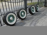 McClean Wire Wheels, Coker Classic Wide Whitewalls  for sale $1,750 