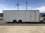 ATC 8.5X24 ROM-500 ALUMINUM ENCLOSED CAR TRAILER  for sale $27,900 