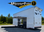 2026 28' Haulmark Edge Stacker w/16 ft. Car Hoist System 