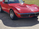 1972 Corvette Stingray, T-top with removable rear window  for sale $30,000 