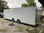 VERY NICE CLEAN 2013 VINTAGE 32 FT ENCLOSED TRAILER  for sale $25,000 